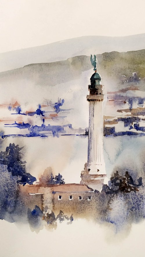 Faro di Trieste by Flavio Furlan