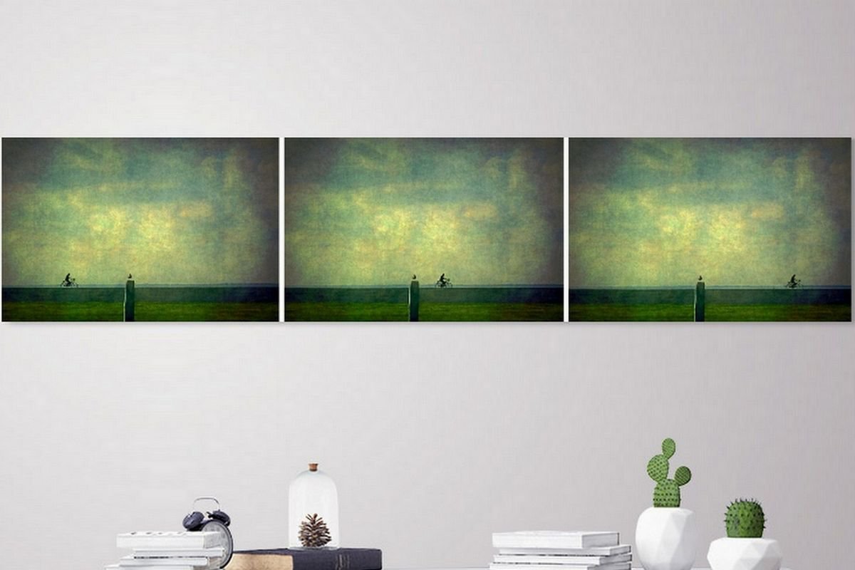 Against the Wind - Triptych by Sandra Roeken