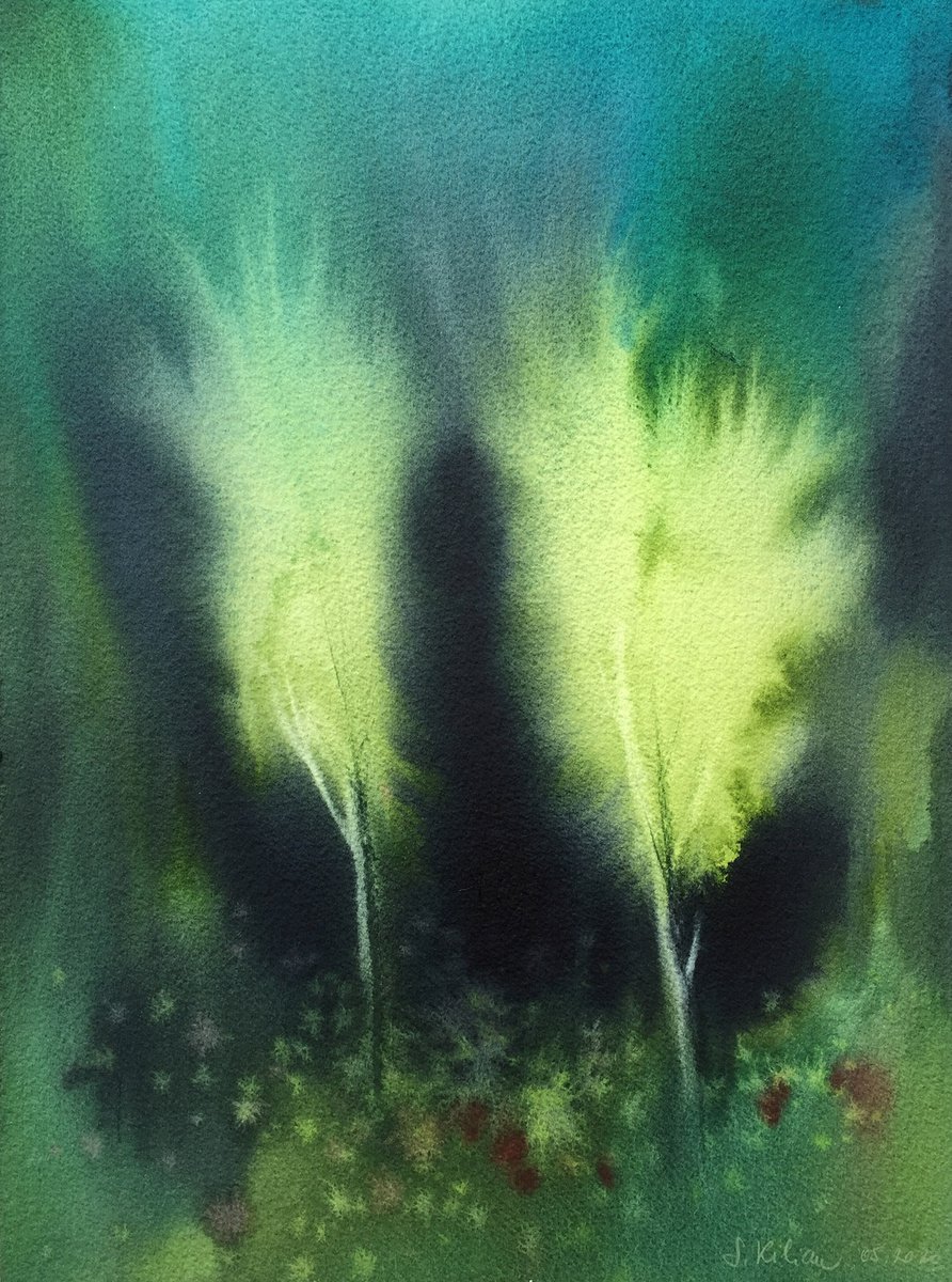 Abstract Forest by Svetlana Kilian