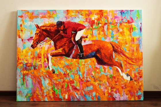Show. Horses series.