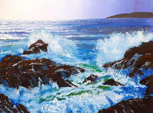 Wild Atlantic Blue by Cathal Gallagher