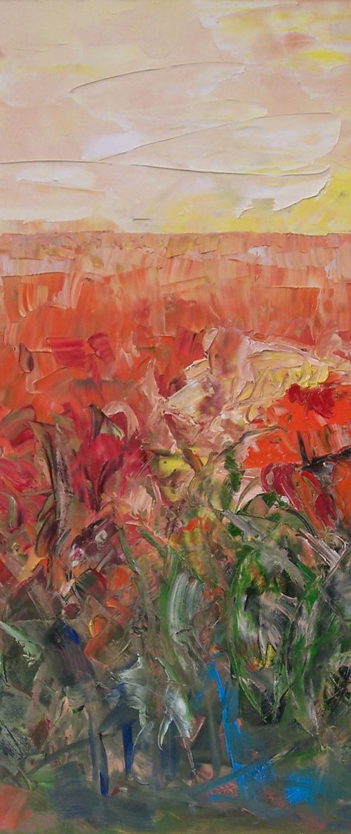 "Red Field" by Mihaela Ionescu