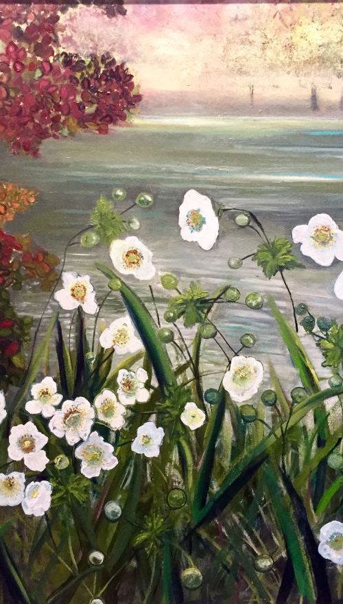 Over the pond by Elisabetta Mutty
