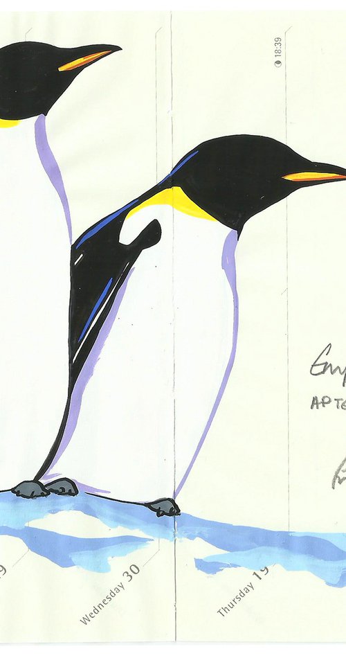 Birds of Antarctica: Emperor Penguin by Fran Giffard