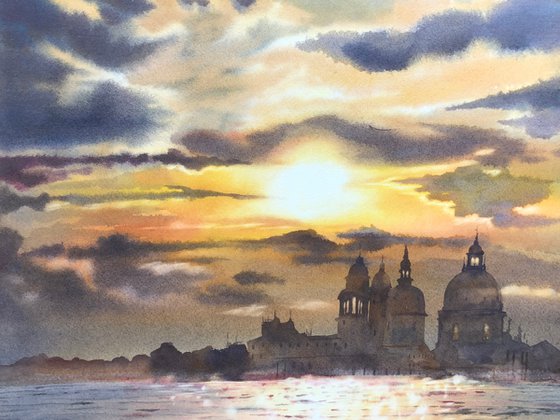 Venice sunset