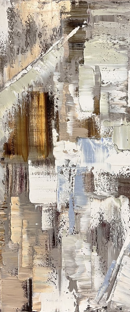 Warm Beige Mint Nature by Marina Skromova