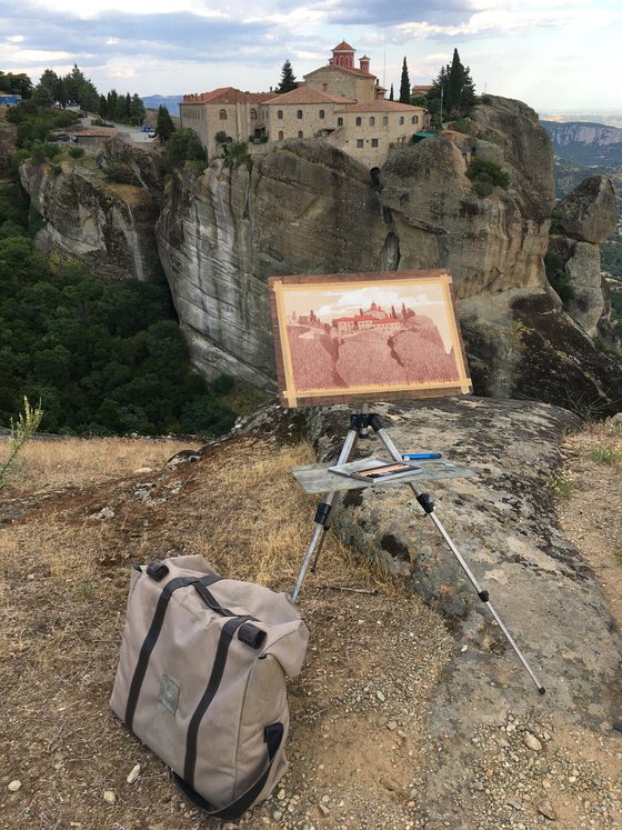 St.Stephen's Monastery in Meteora, Greece