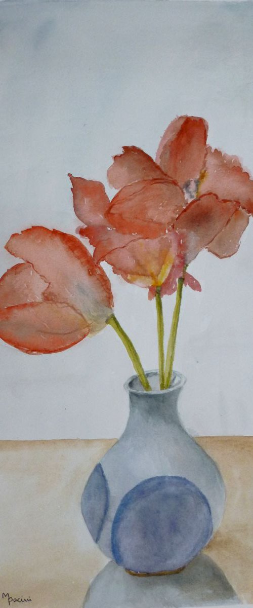 Tulips by Maddalena Pacini
