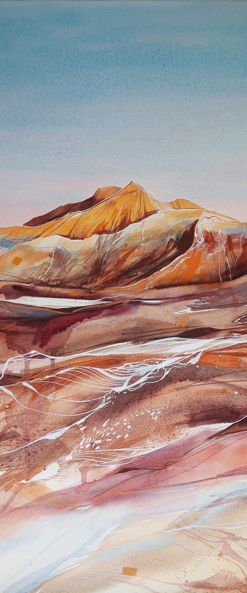 One day in the desert. by Alla Vlaskina