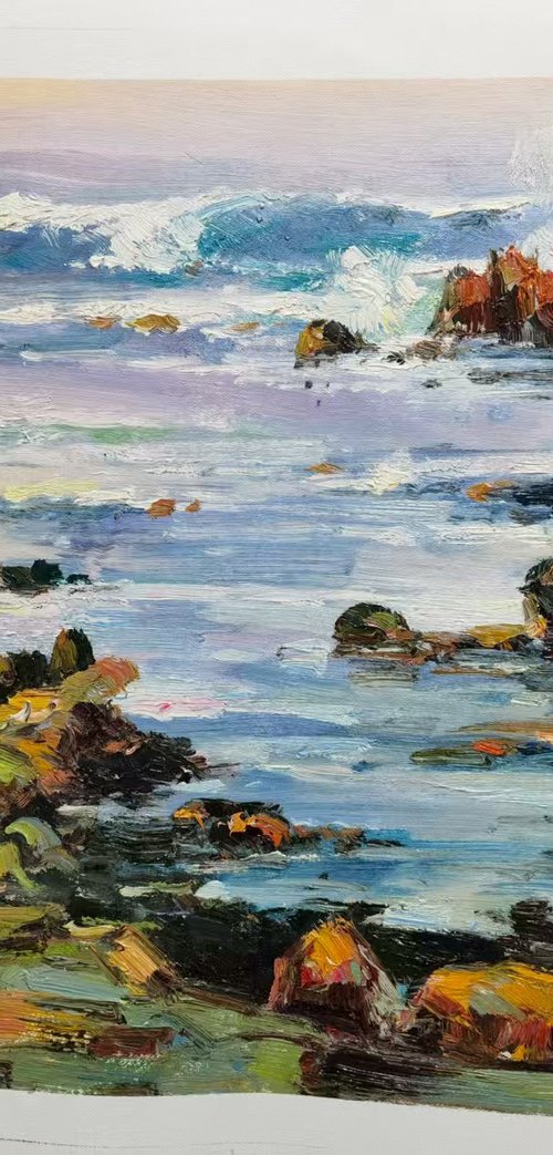 landscape oil painting by Julian Yu