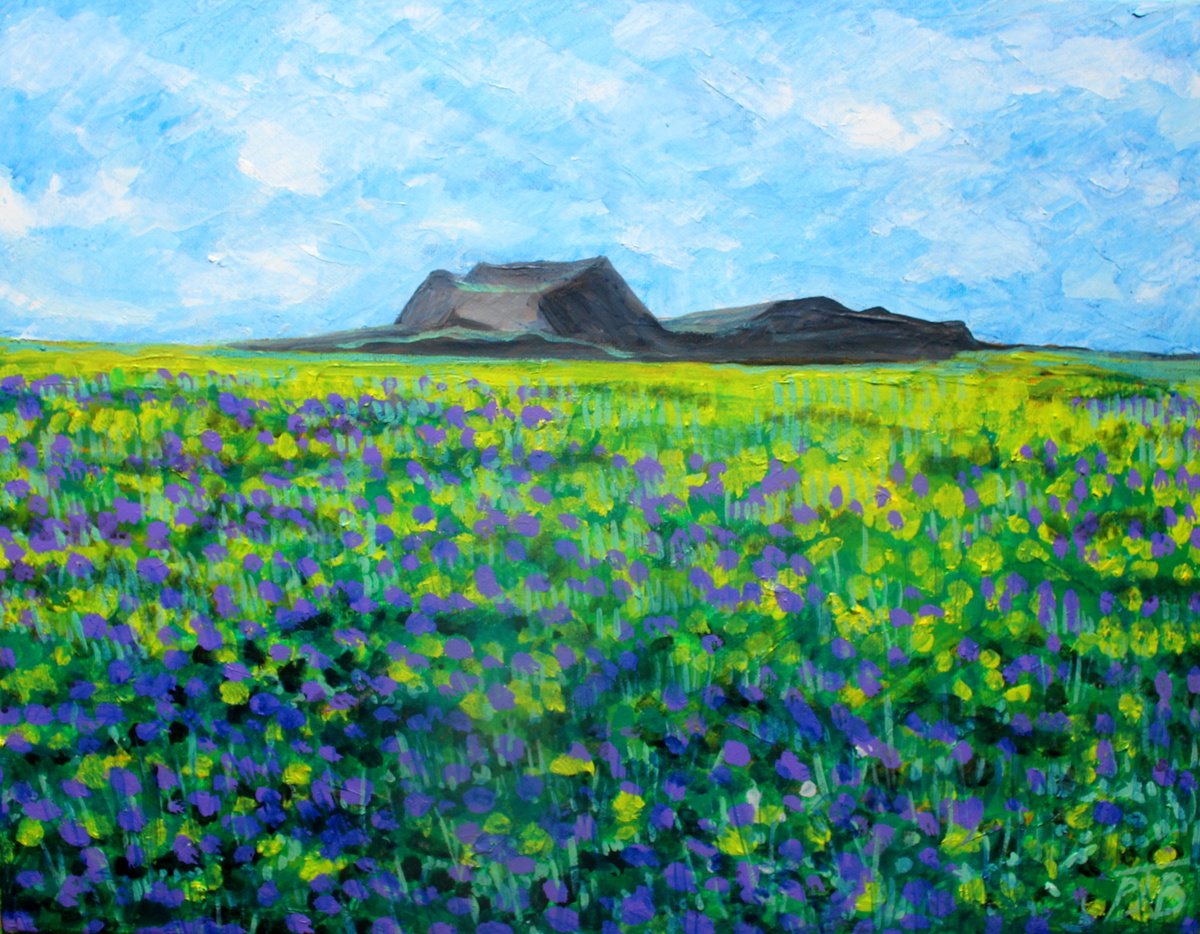  Lanzarote Landscape Ii By Paul J Best, 18 X 14, Artwork For Sale On Artfinder