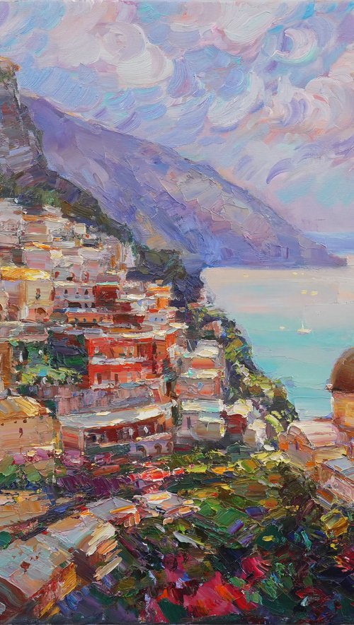 The Heart of Positano by Serhii Cherniakovskyi