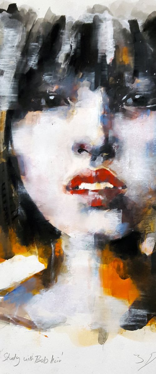 3-23-16 study with bob hair by Thomas Donaldson