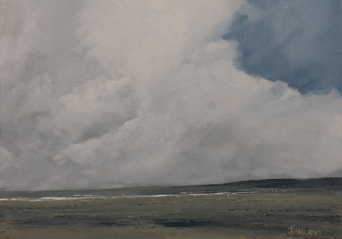 Quiet Coastal Day, Irish Landscape by John Halliday