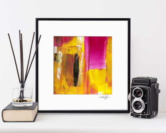 It's All About Color 3 - Abstract Painting by Kathy Morton Stanion