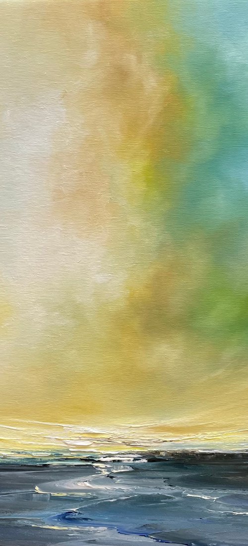 The Sky turns Gold by Timea  Valsami