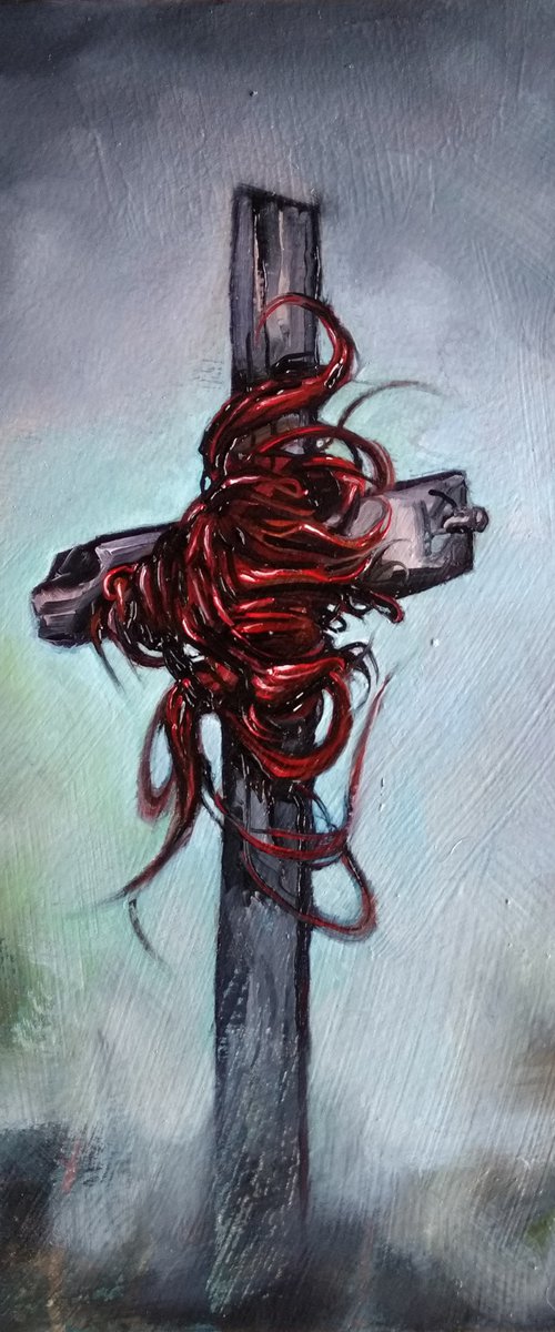Red Hair Cross by Wayne Chisnall