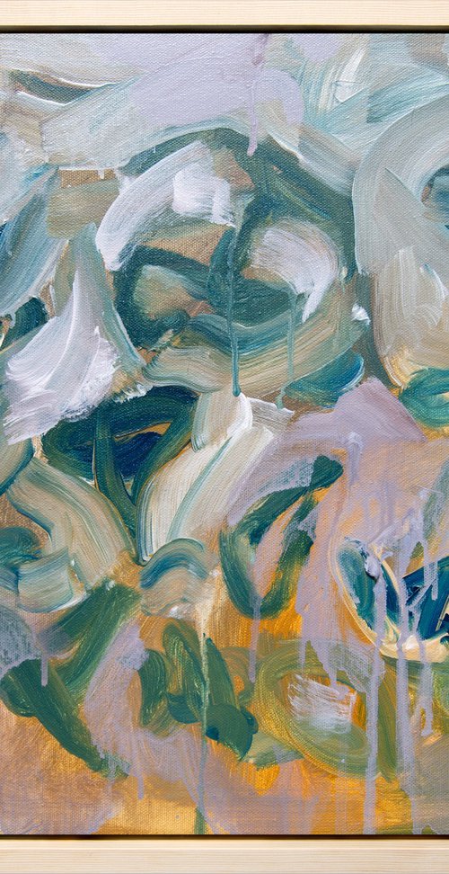 Mayflies on the Pond by Elizabeth Anne Fox