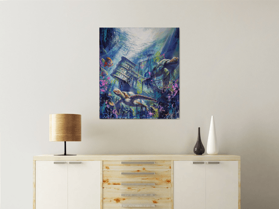 Голубая бездна 4w.