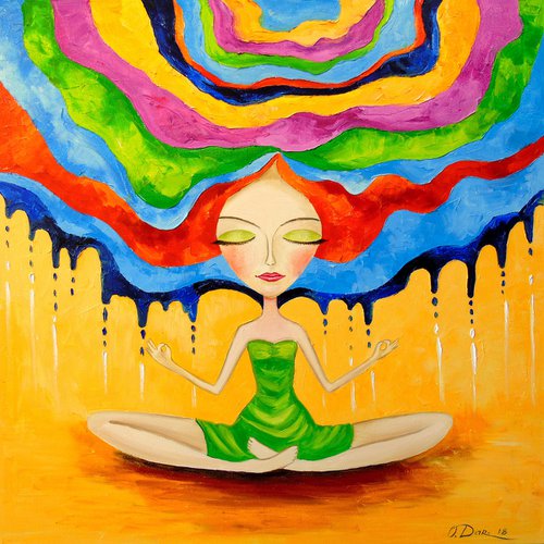 Meditation by Olha Darchuk
