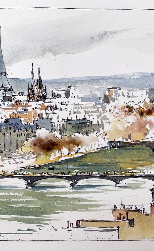 Under the Paris Sky by Eugenia Gorbacheva