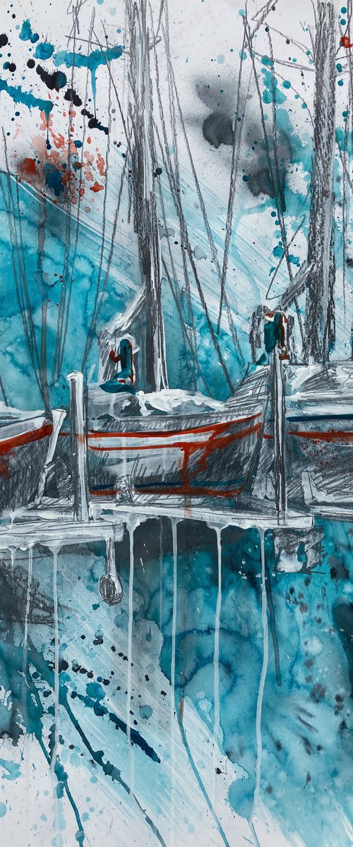 Fresh Wind Sails 2 by Valeria Golovenkina