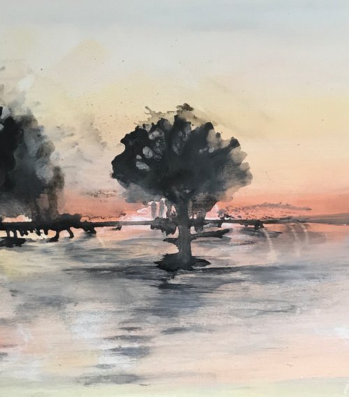 Landscape Amstelveen by Tiny de Bruin