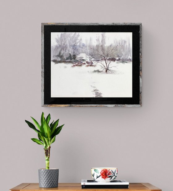 Winter contrast