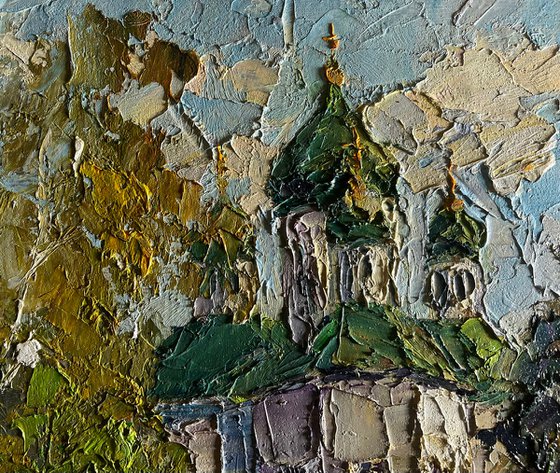 Morning Near the Temple