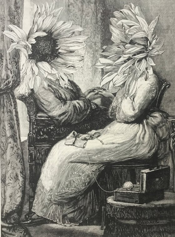 Knitting with a friend