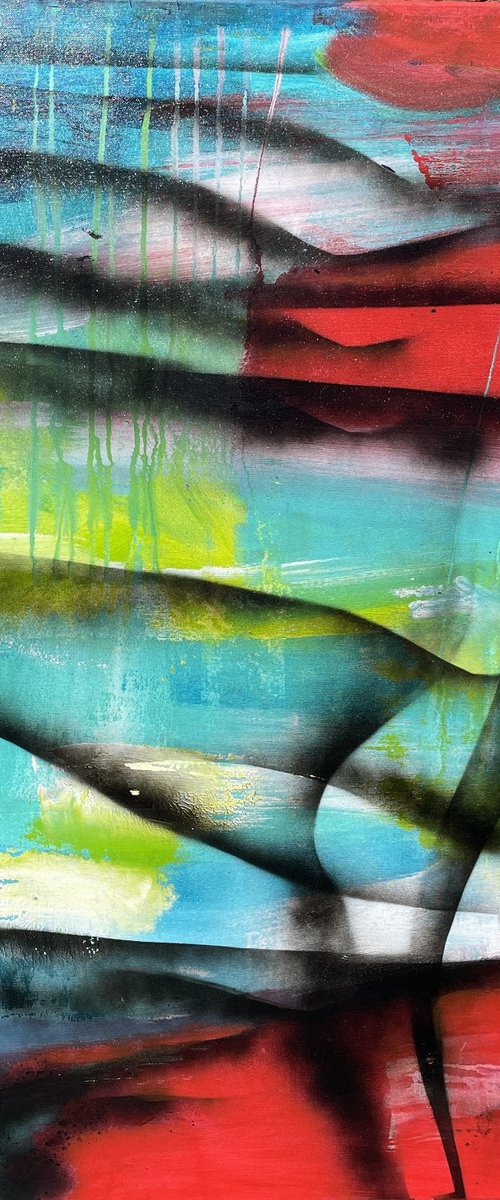 Colorfull landscape by Tiny de Bruin