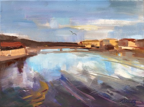 River Crossing by Sandra Haney