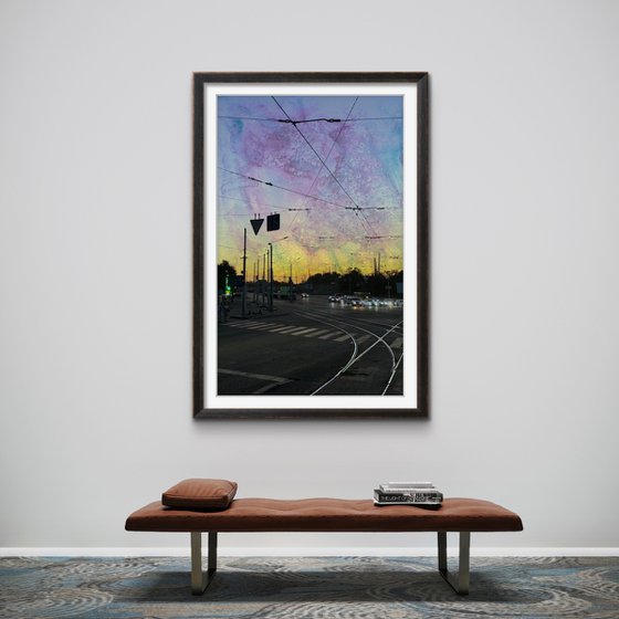 PhotoCollage Night Cityscape
