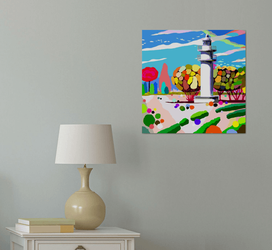 The White Garlic Lighthouse