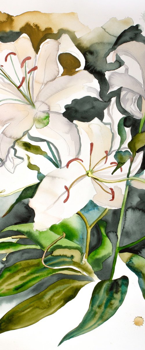 Lilies No. 19 by Elizabeth Becker