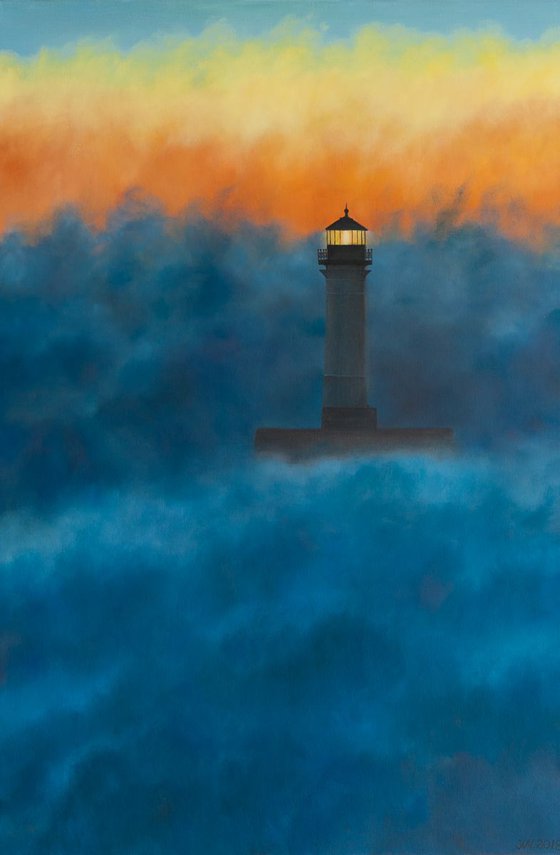 The Lighthouse in the Mist