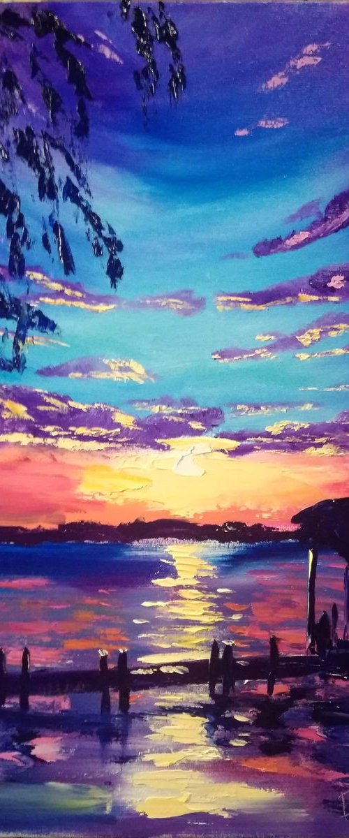 Romantic sunset by Dmitry Fedorov