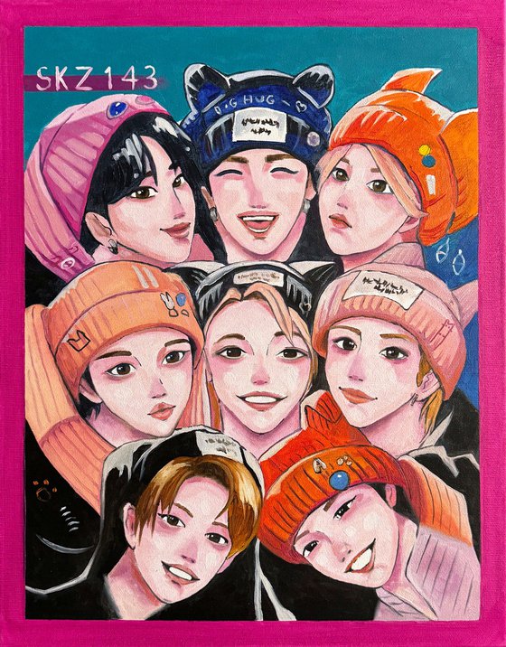 Stray kids. SKZ. South Korean