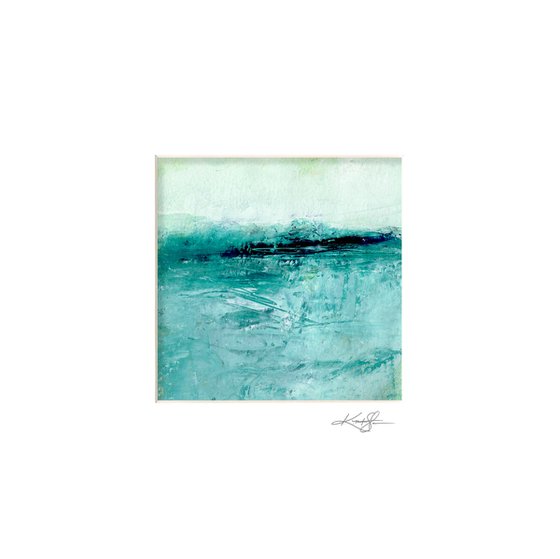 Tranquility Magic 17 - Landscape painting by Kathy Morton Stanion