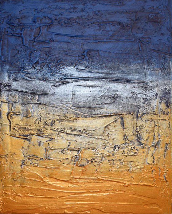 Silver and Gold 48 x 20