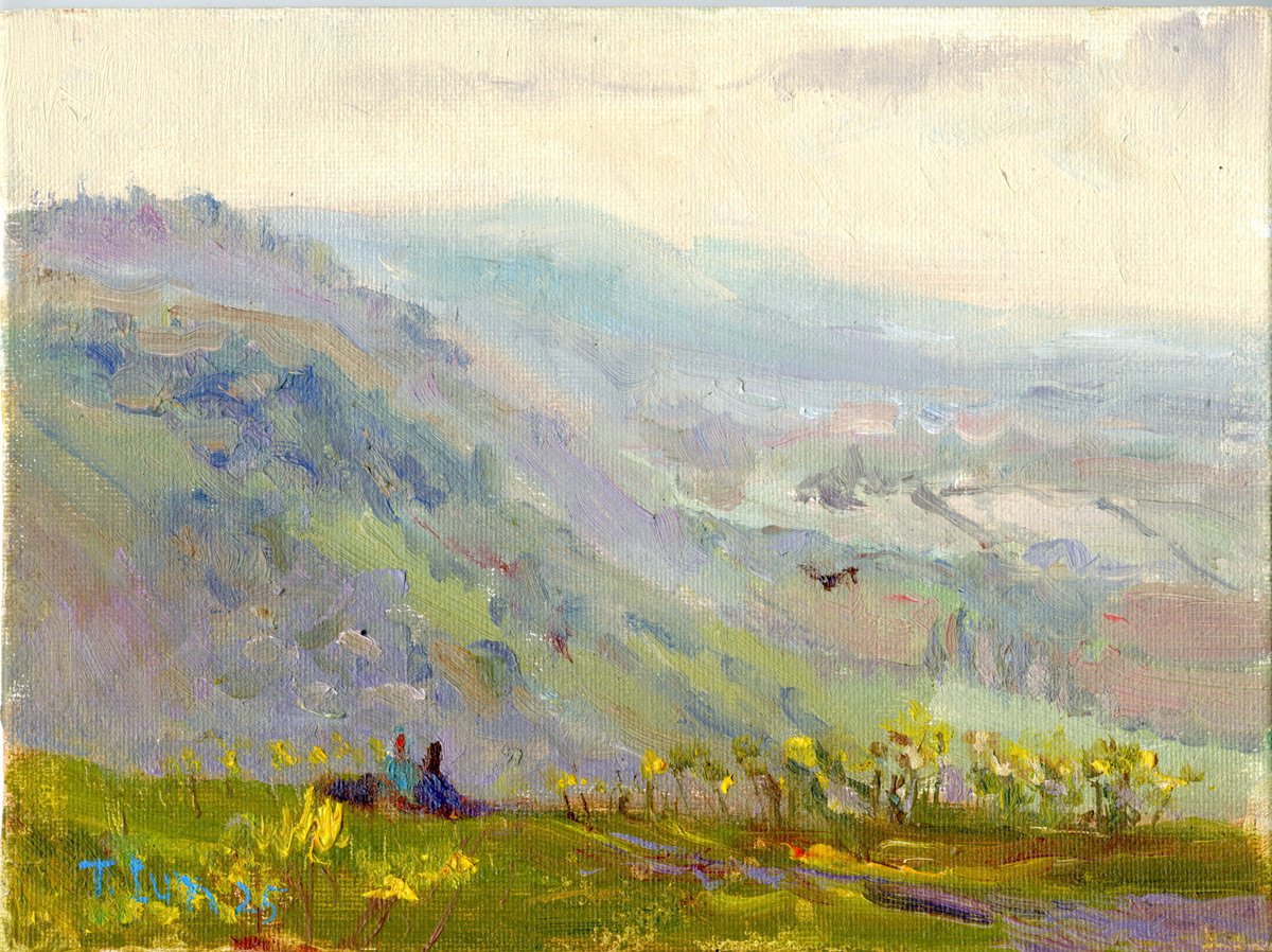 Devil`s Dyke, Brighton By Tanya Sun, 8 X 6, Artwork For Sale On Artfinder
