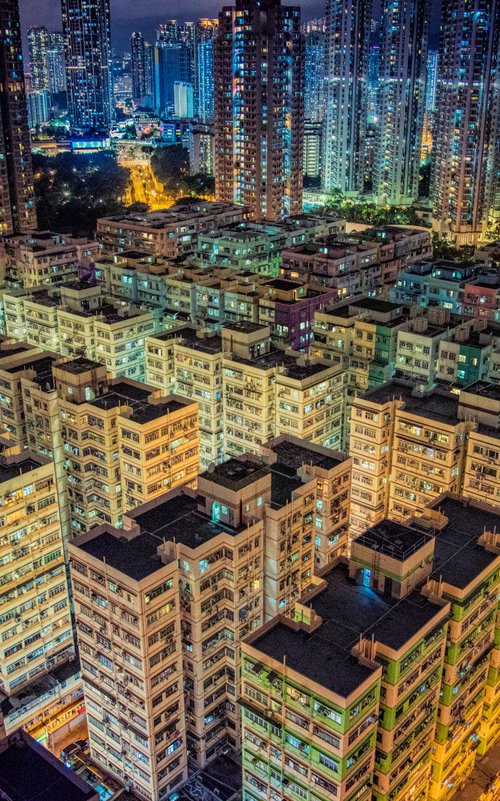 Kowloon Grid by Serge Horta