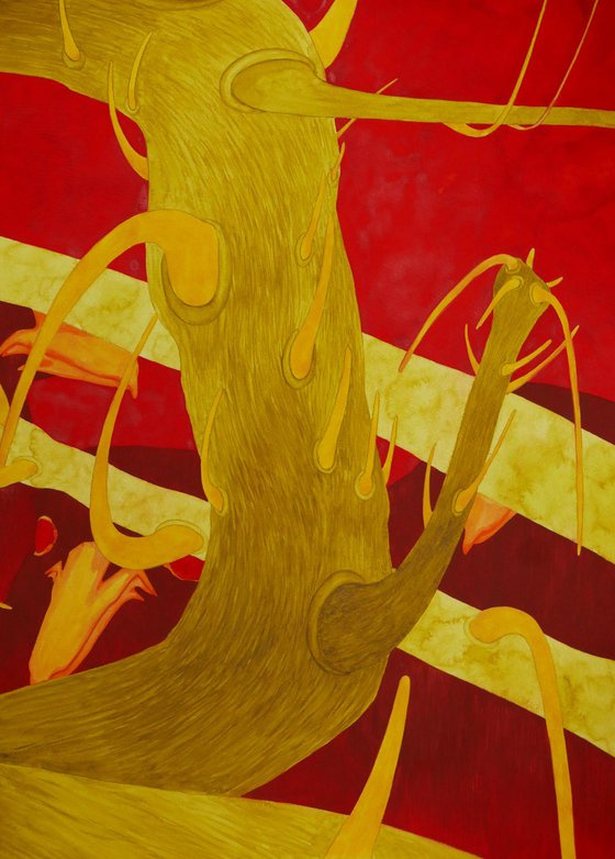 Diptych Trees portraits 5 and 6