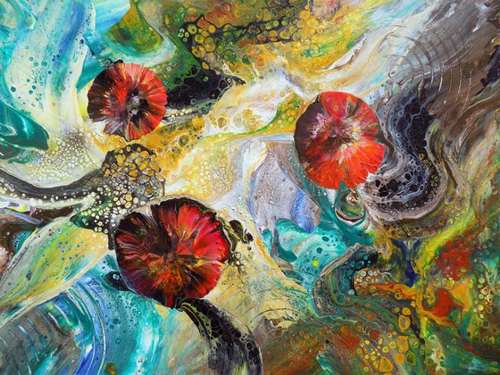 The energy of flowers