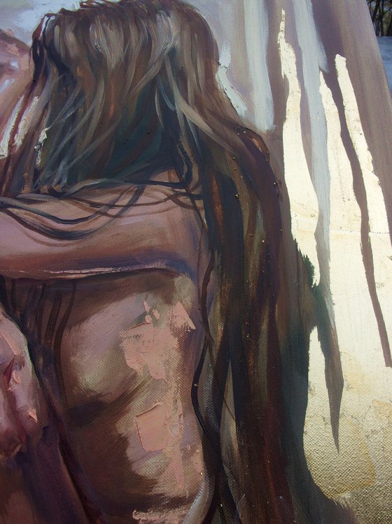 " BUTTERFLY WITH CIGARETTE IN WINDOW "