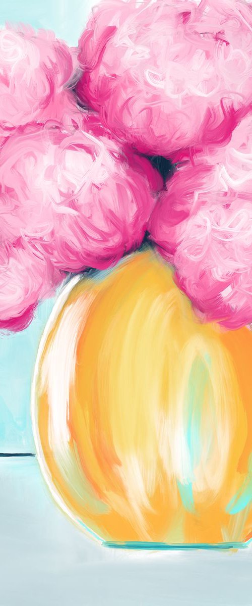 Peonies No.413 by Kanika