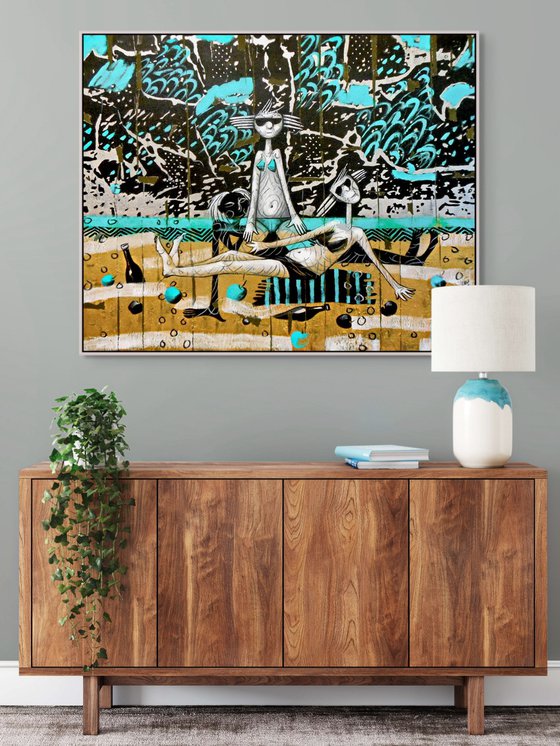 Golden Sand Beach Girls