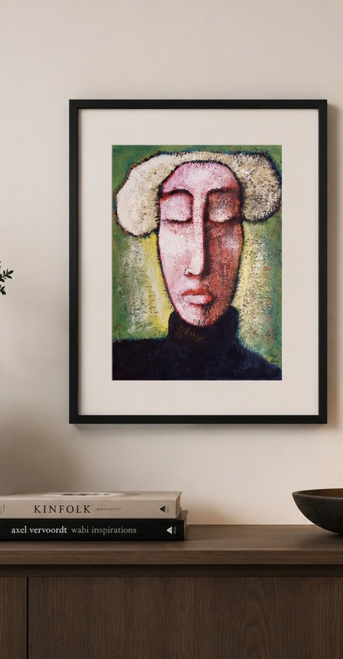 The voices (18cm x 24cm x 01cm) by Zhana Viel