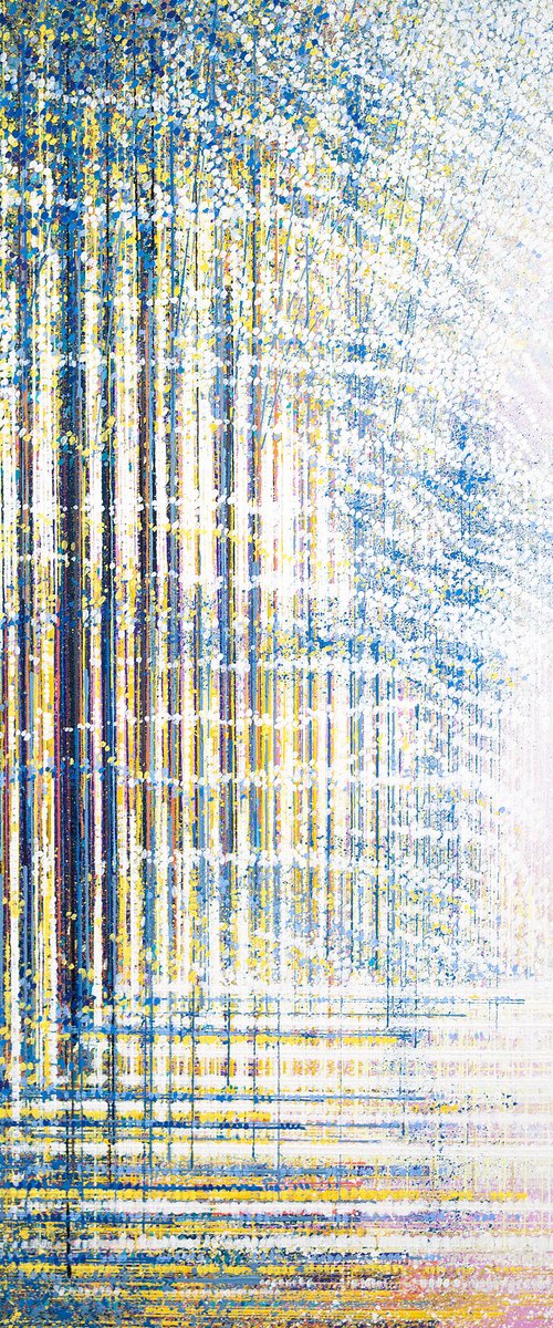 Light Shimmering Through Trees by Marc Todd