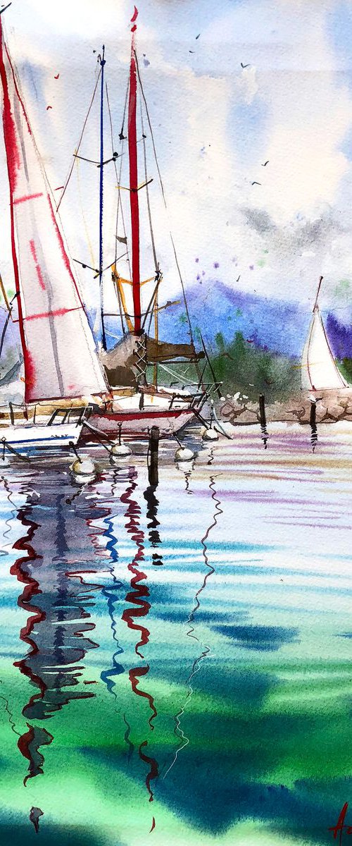 Port of Nyon by Ksenia Astakhova
